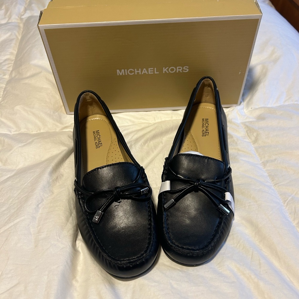 Michael Kors Black Loafers